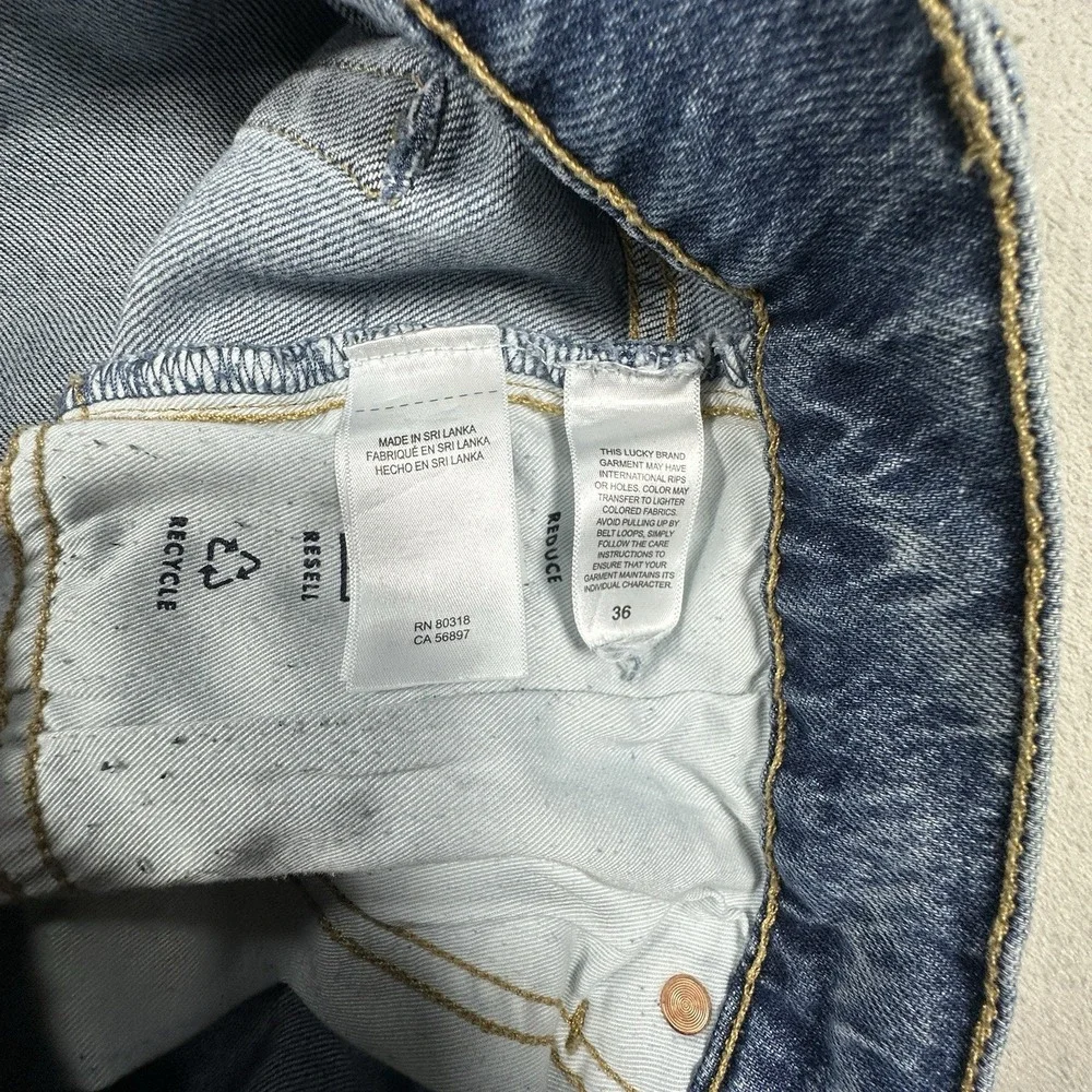 Lucky Brand jeans photo message